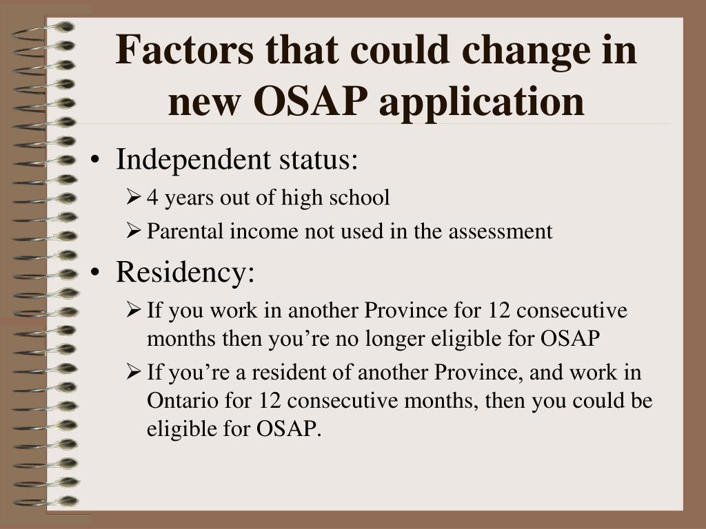 PPT OSAP and Professional Experience Year Information and Useful Tips