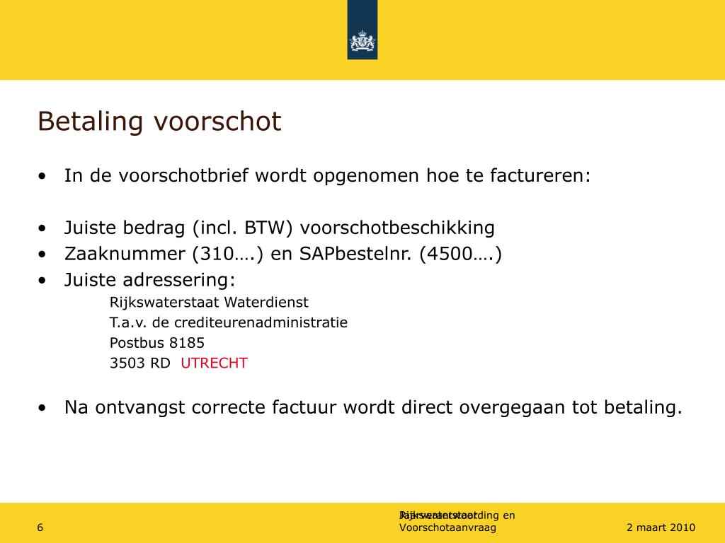 PPT Jaarverantwoording en Voorschotaanvraag PowerPoint Presentation