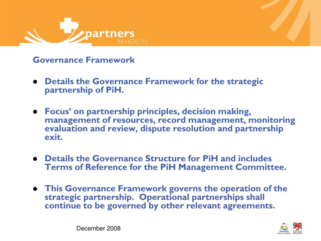 Partenership Principles PPT - Enhancing Partnership in Healthcare: Tasmanian-SW Victoria ...