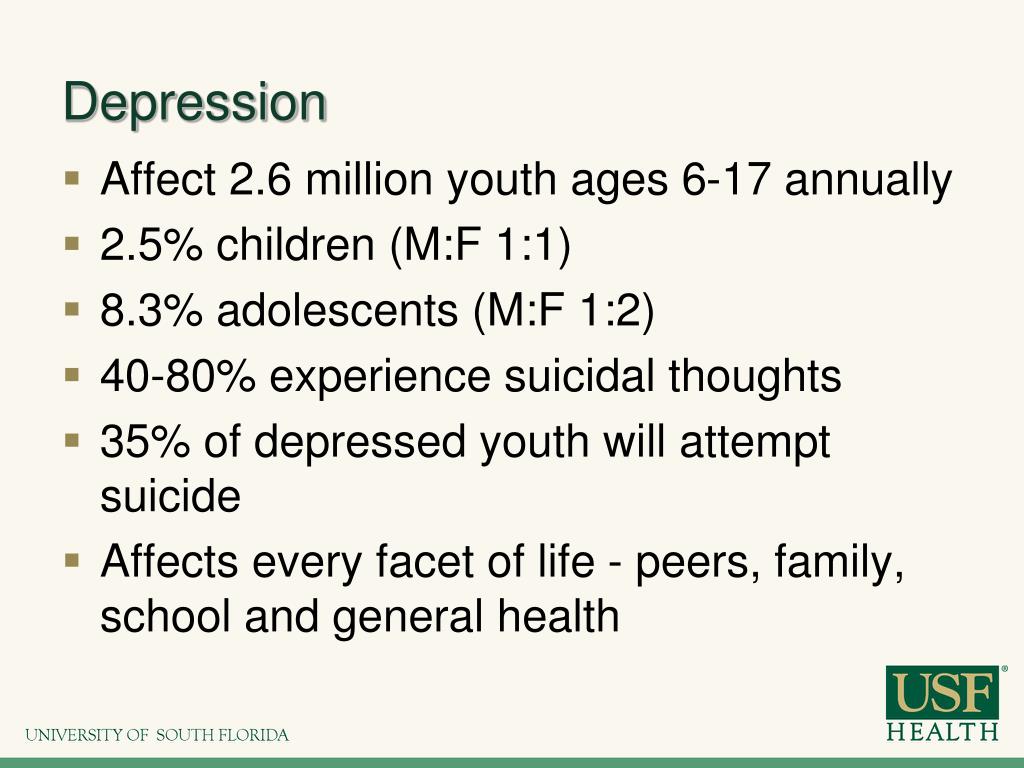 PPT - Treatment of Depression in Children & Adolescents PowerPoint ...
