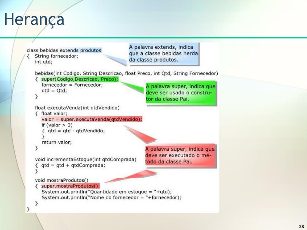 PPT - Programação Orientada à Objetos PowerPoint Presentation, free  download - ID:2008144