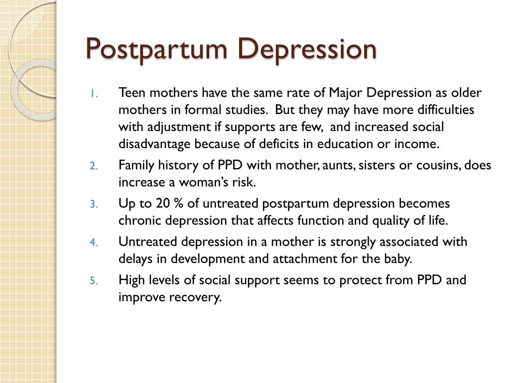 postpartum depression case study for nursing students