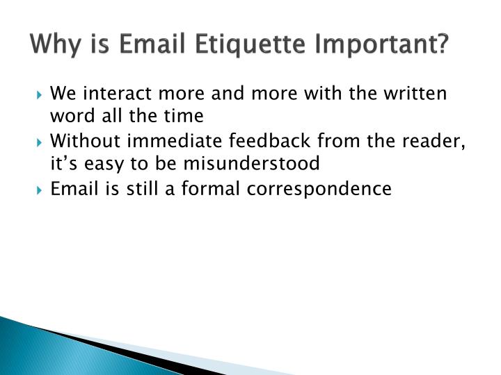 PPT Email Etiquette PowerPoint Presentation ID3355777