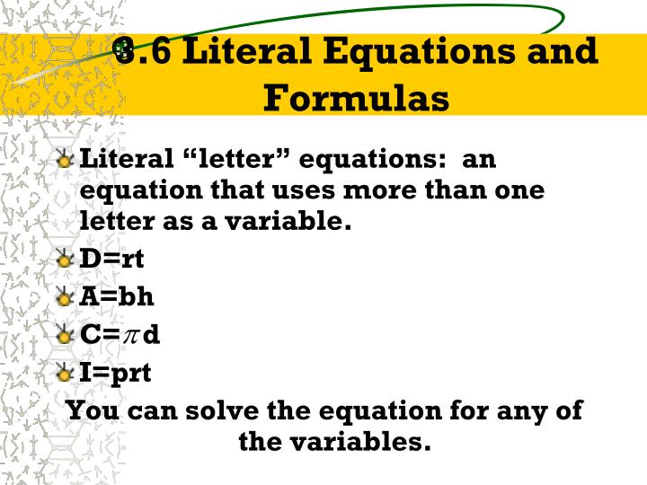 ppt-3-6-literal-equations-and-formulas-powerpoint-presentation-free-download-id-3357051