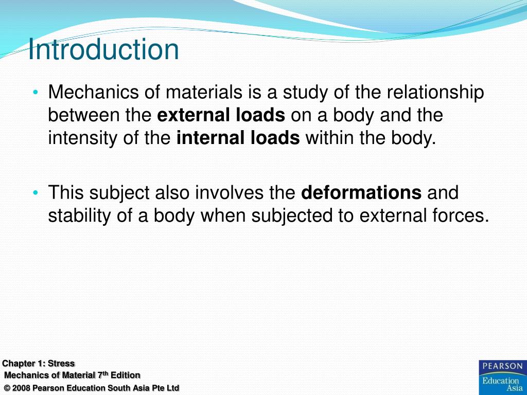 PPT MECHANICS OF MATERIALS 7 th Edition PowerPoint Presentation, free