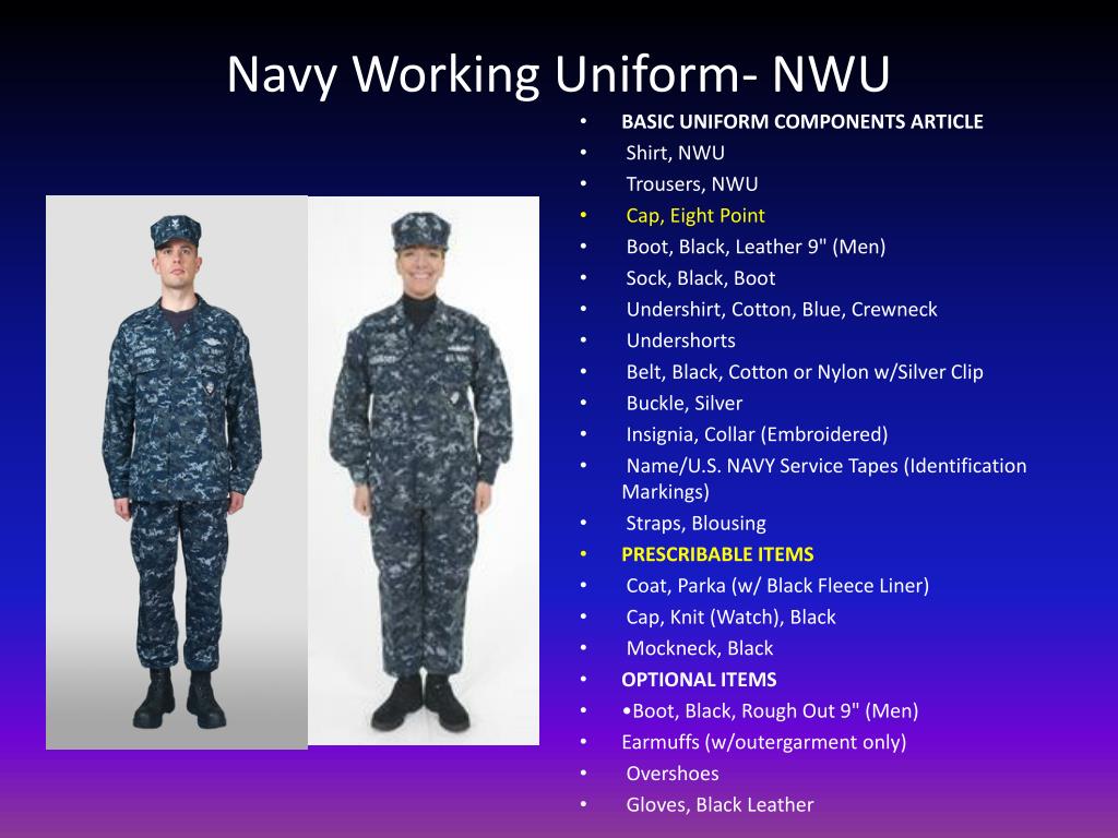 PPT - United States Navy Uniform Regulations PowerPoint Presentation ...