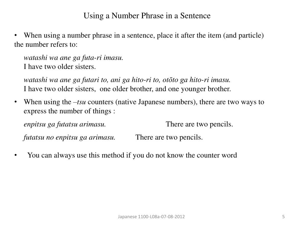 Age. GRAMMAR STRUCTURE Watashi wa (Number for age) sai desu. I