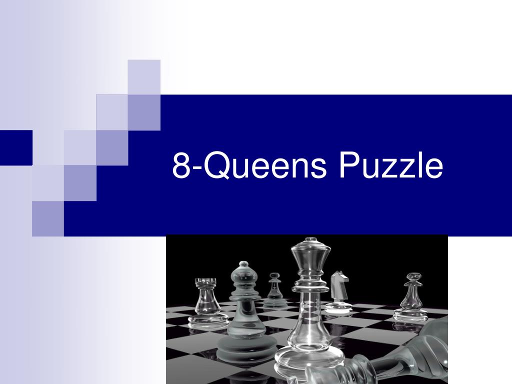 Eight queens chess puzzle