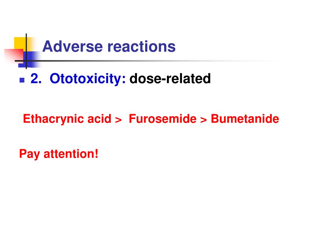 what is the pharmacological action of furosemide