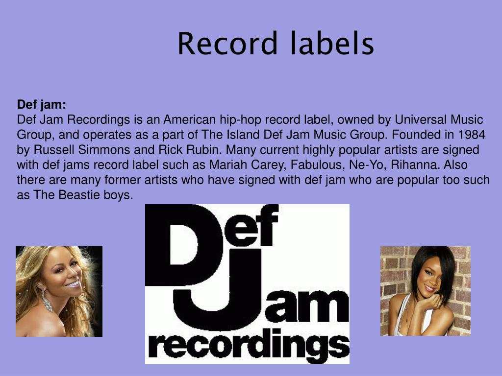 Record labels owned by artists