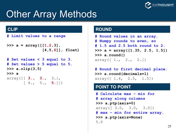 PPT - NumPy (and SciPy) PowerPoint Presentation - ID:3364887