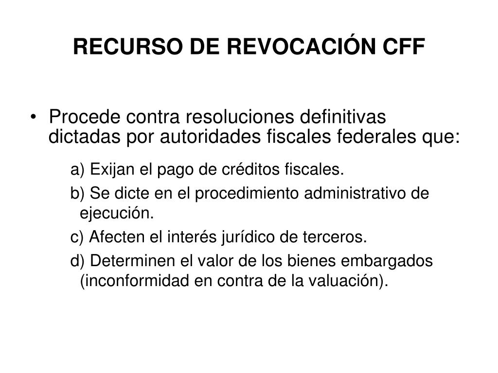 PPT - MEDIOS DE DEFENSA EN MATERIA FISCAL PowerPoint Presentation, free