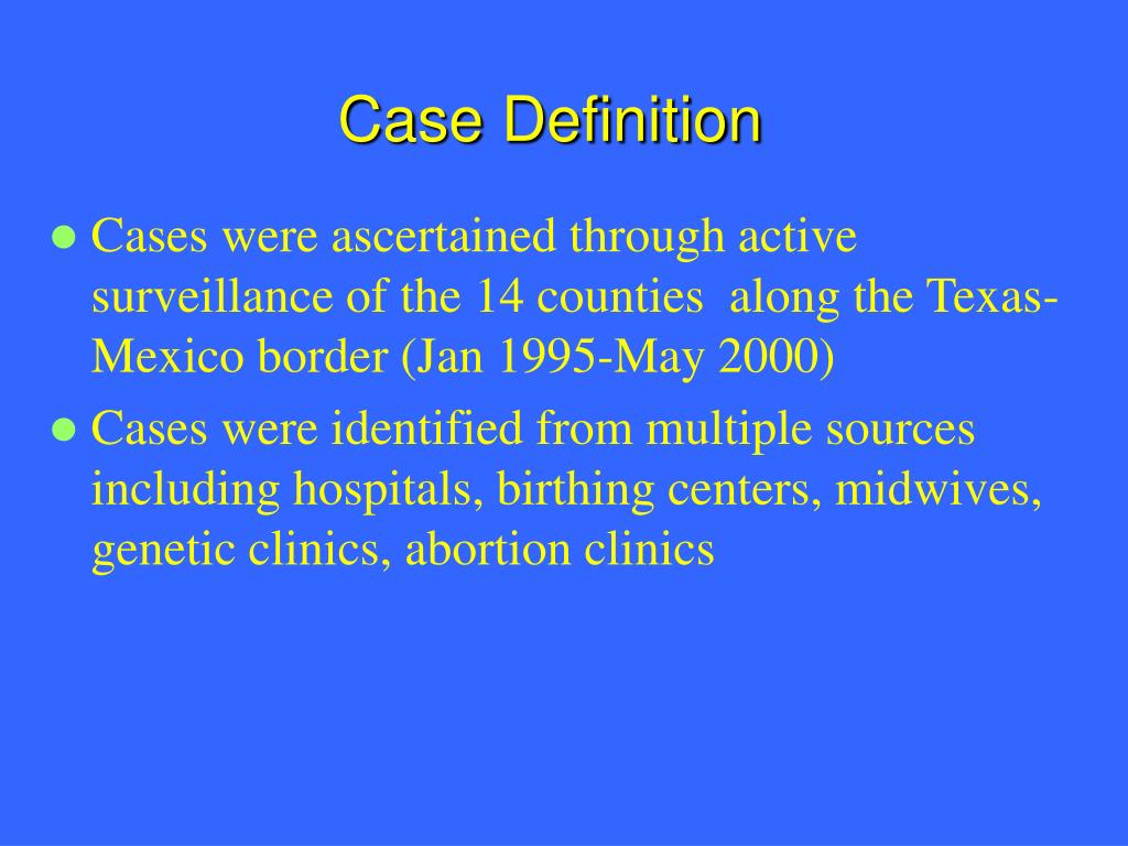 PPT - Lucina Suarez, PhD Kate Hendricks, MD Texas Department of Health ...