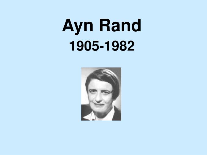 View Download Ayn Rand PNG