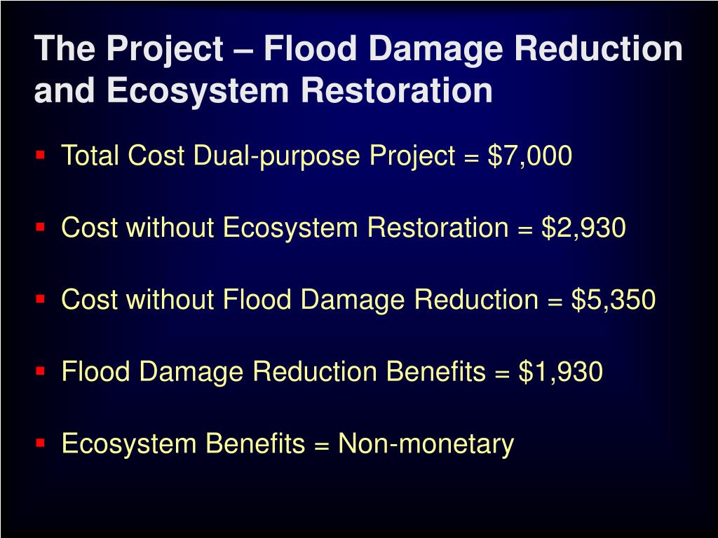 PPT - Understanding Non-Typical Flood Risk Management Benefits and ...