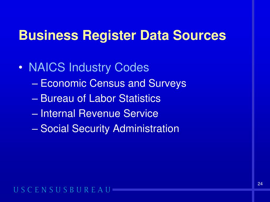 PPT - The Employer Universe: The Business Register and the Longitudinal ...