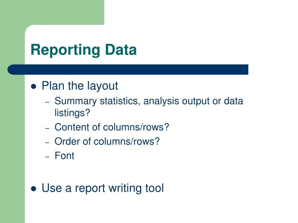 Ppt sas proc report proc tabulate powerpoint presentation free