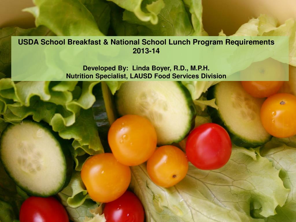 ALL LAUSD Students receive a breakfast and lunch FREE OF CHARGE
