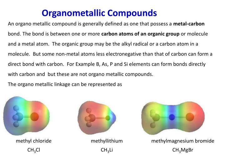 PPT Organometallic Compounds PowerPoint Presentation Free Download 