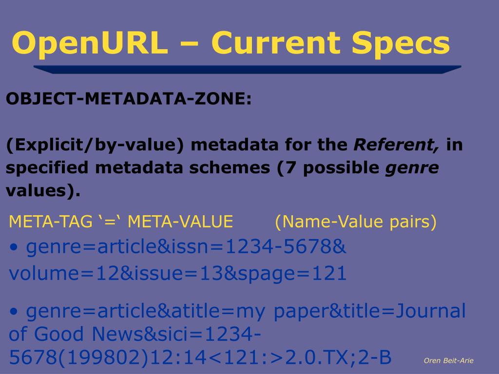 PPT - Enhancing Information Retrieval with OpenURL Framework: A ...