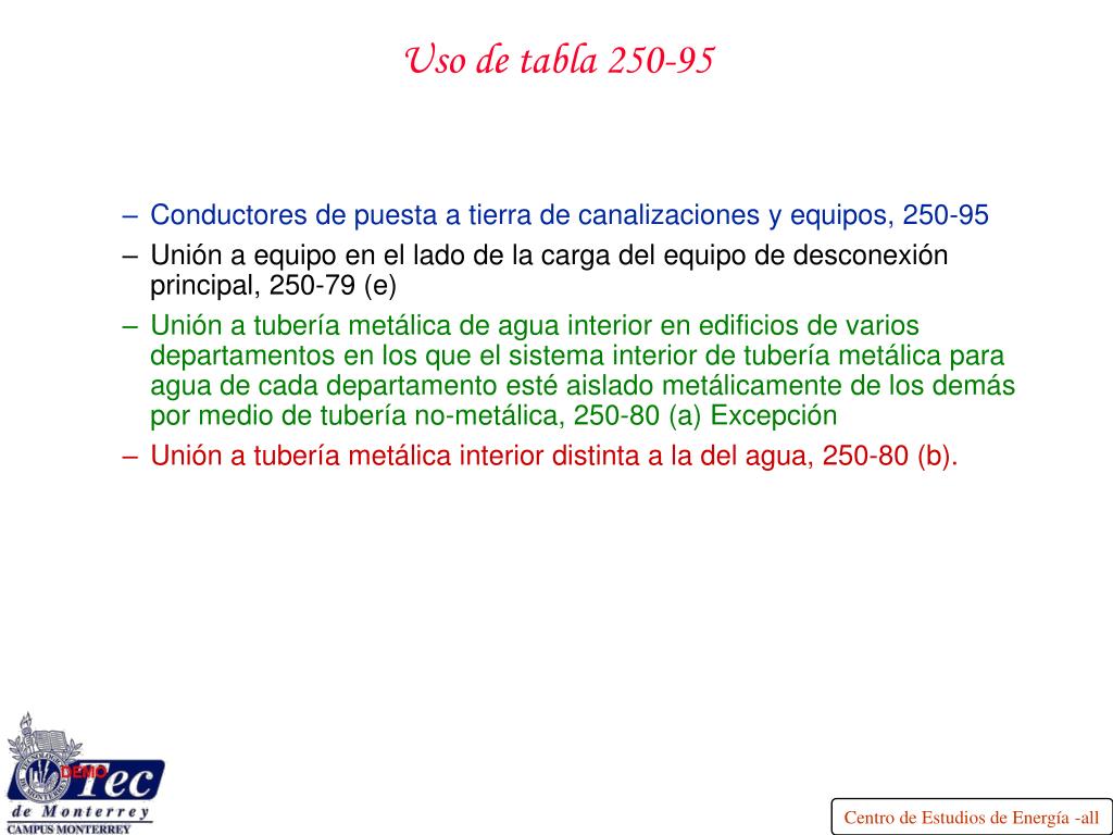 Tabla 25095
