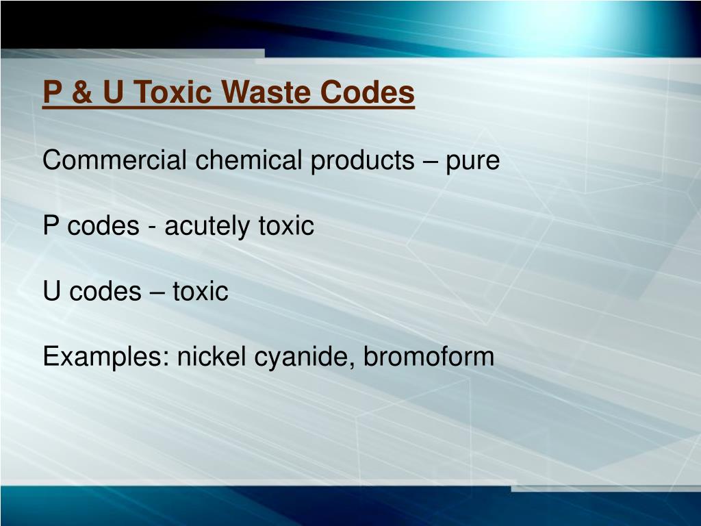 PPT Hazardous Materials & Hazardous Waste Training PowerPoint