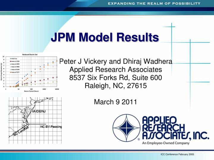 PPT JPM Model Results PowerPoint Presentation, free download ID3374938