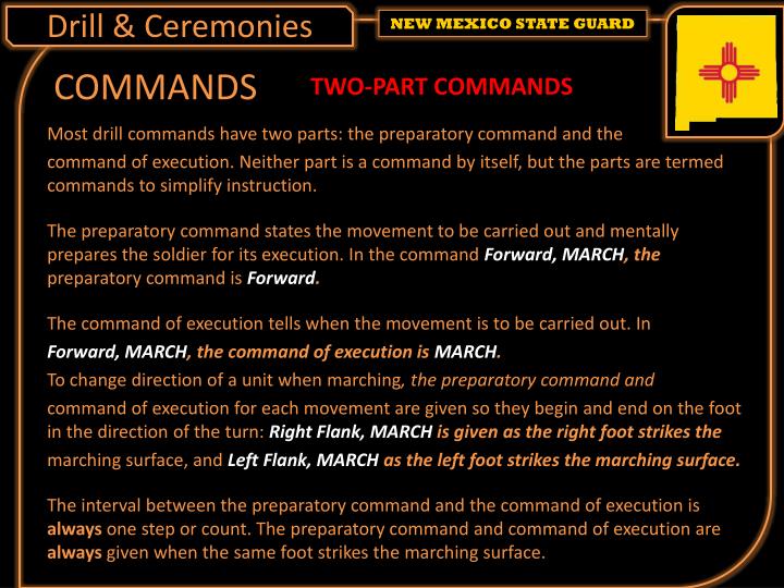Ppt drill ceremonies powerpoint presentation id 3375265