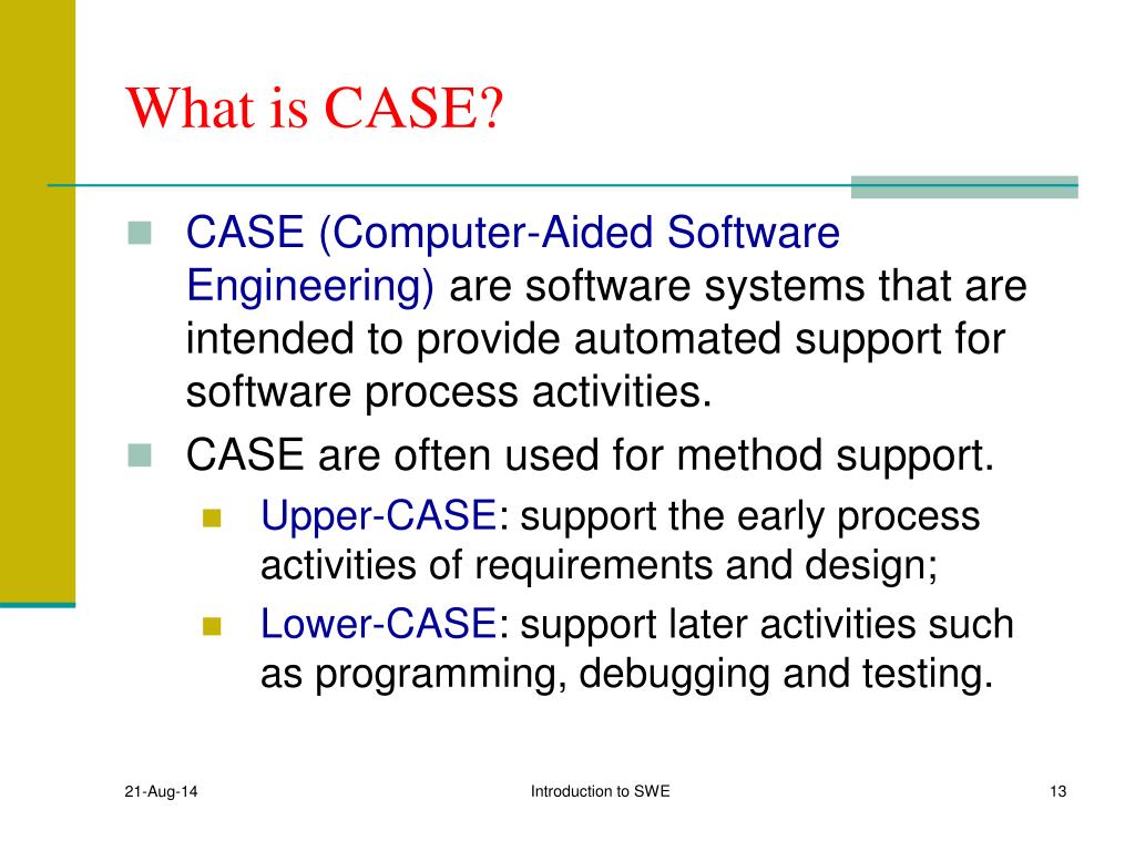what is a case study in software engineering