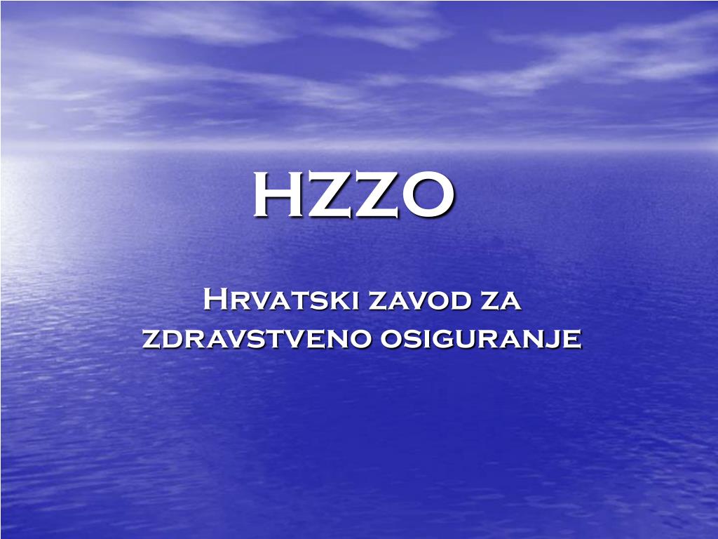 PPT - HZZO PowerPoint Presentation, free download - ID:3376297