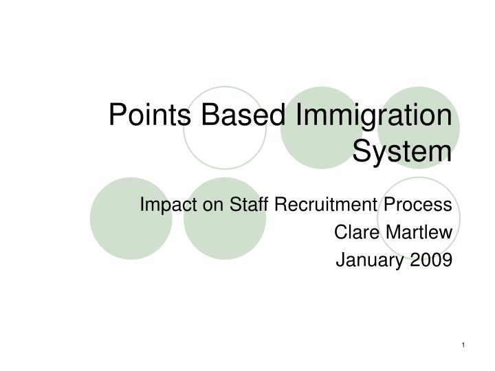 PPT Points Based Immigration System PowerPoint Presentation Free