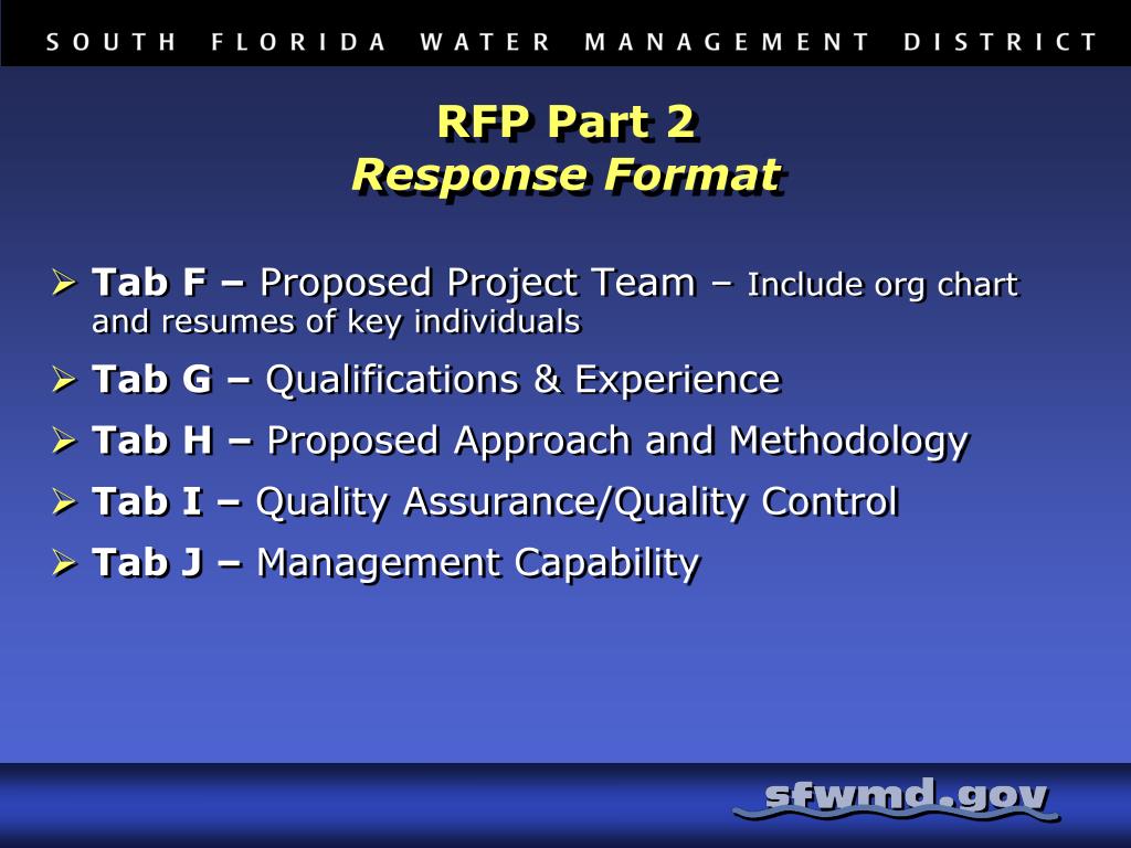 Sfwmd Organizational Chart