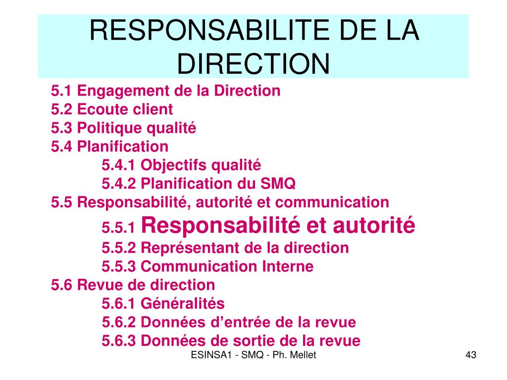 PPT - SYSTEME DE MANAGEMENT DE LA QUALITE PowerPoint Presentation, free ...