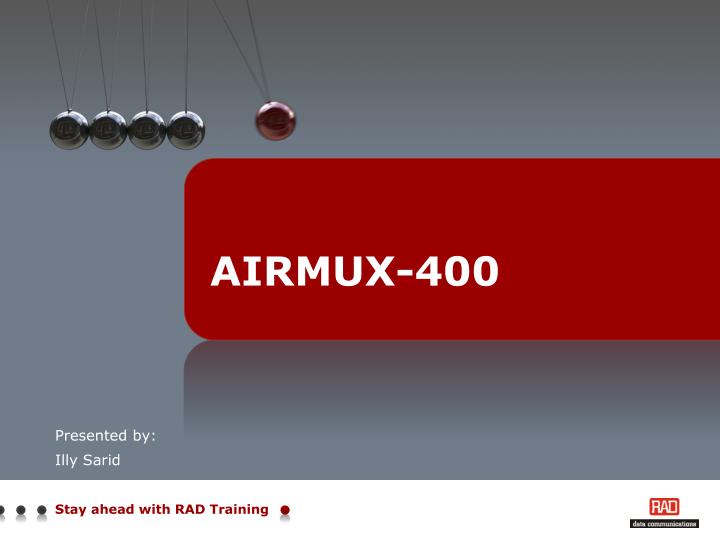 airmux 400 manager software download