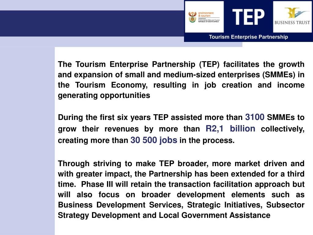 tourism enterprise partnership