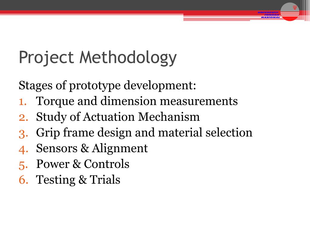 project methodology l