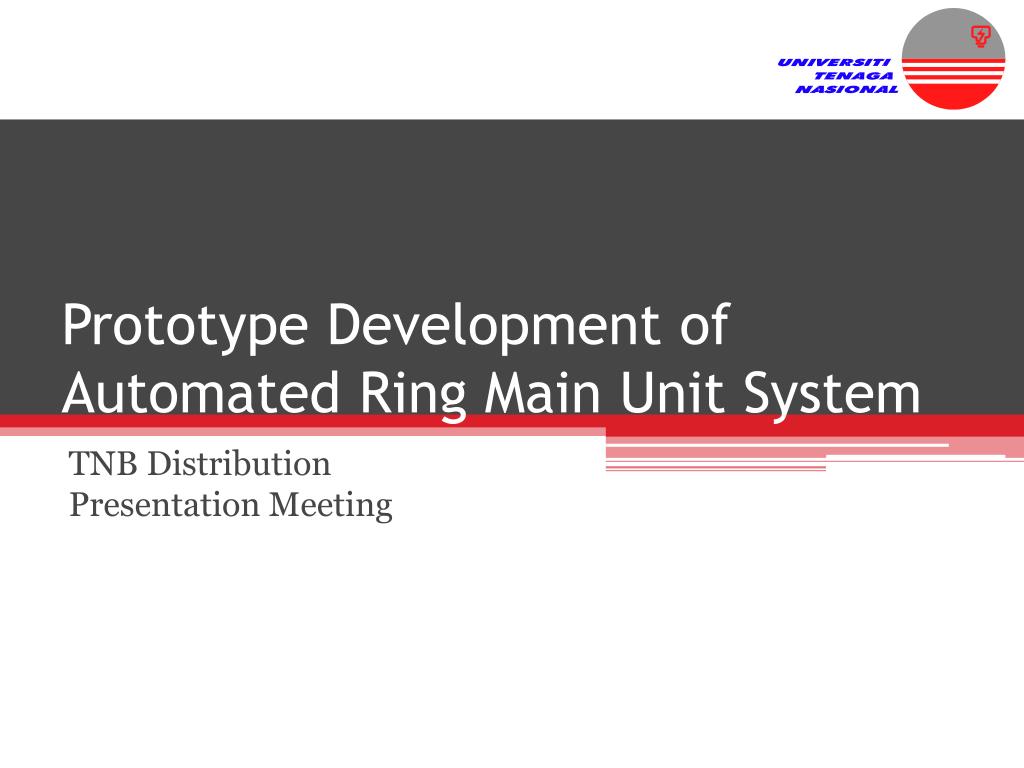 prototype development of automated ring main unit system l