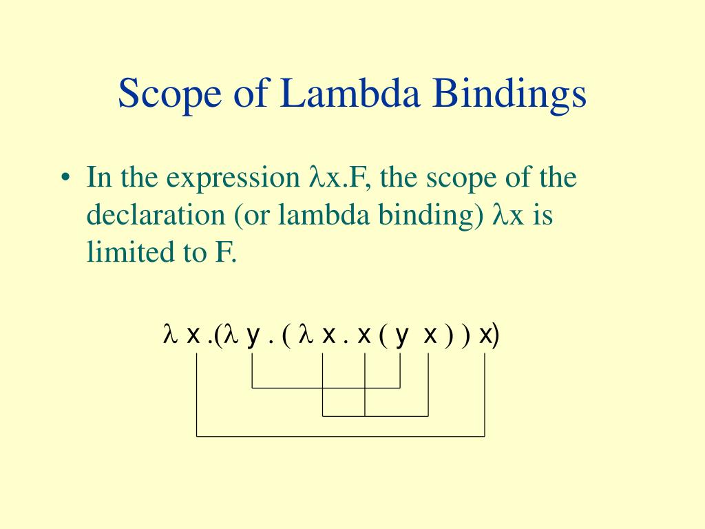 PPT - Lambda Calculus and Lisp PowerPoint Presentation, free download -  ID:3382522
