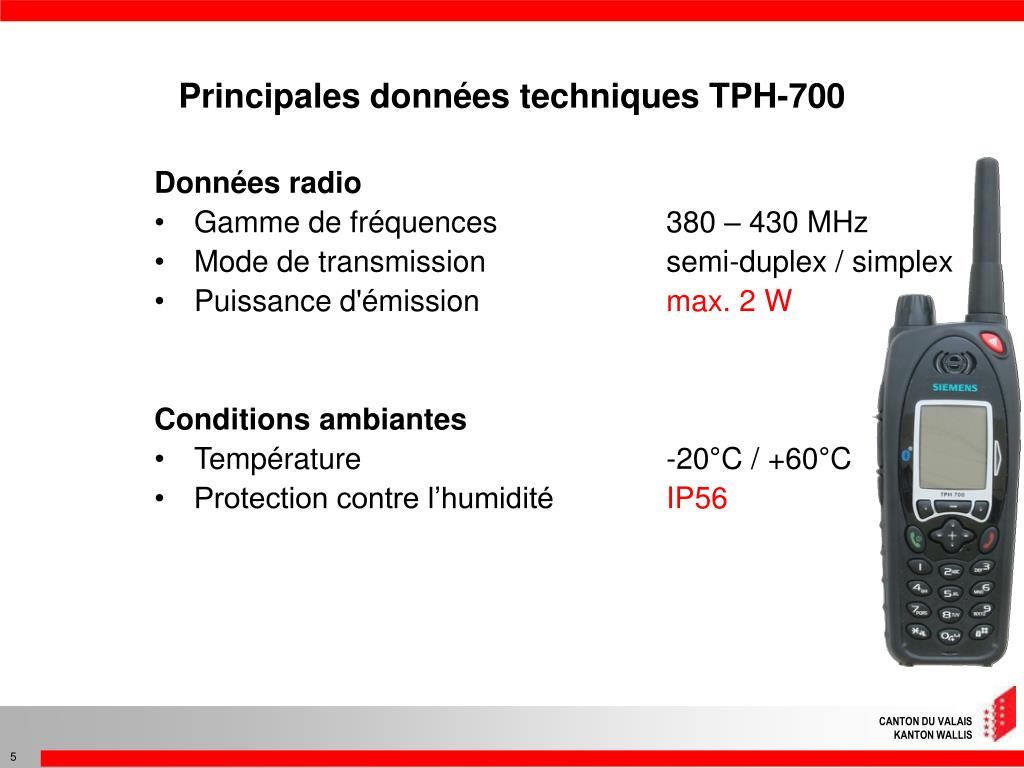 PPT - Terminaux radio portatifs TPH-700 et mobiles TPM-700 PowerPoint  Presentation - ID:3382704