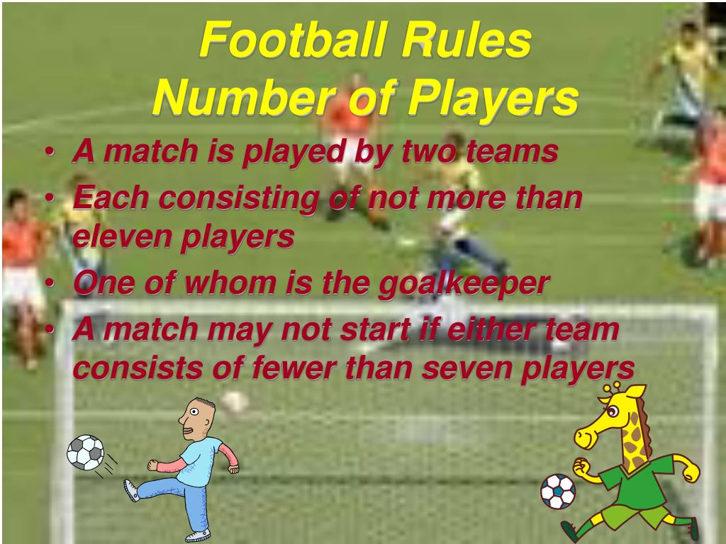 football rules presentation