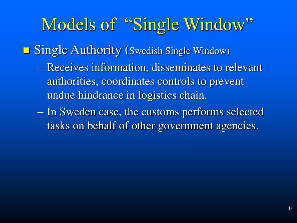 PPT - Trade Facilitation Role of Modern Technology PowerPoint ...