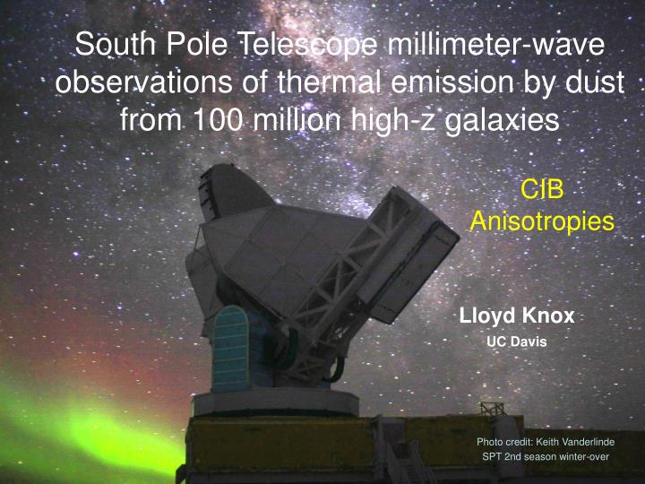 PPT Lloyd Knox UC Davis PowerPoint Presentation, free download ID