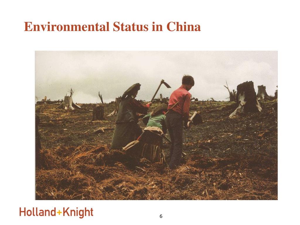 PPT - China’s Emerging Environmental Law in the Global Perspectives ...