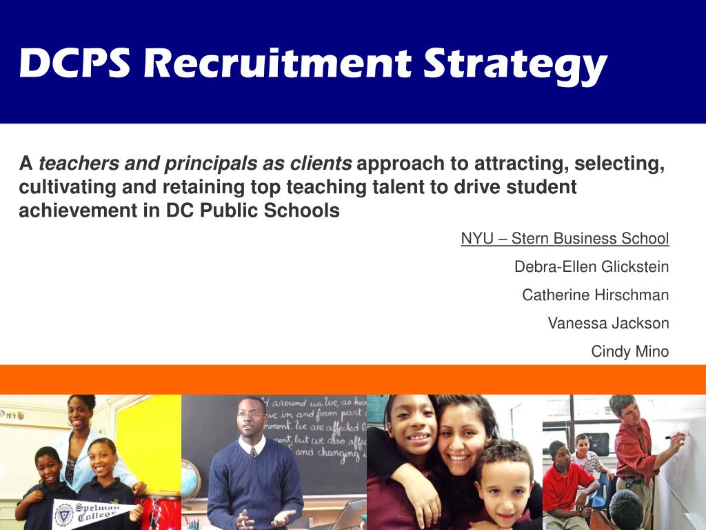 Ppt Dcps Recruitment Strategy Powerpoint Presentation Free Download Id 3384878