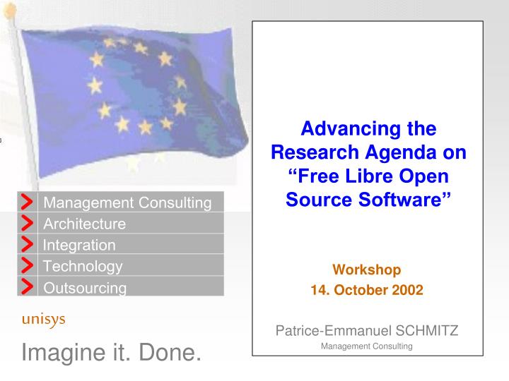 PPT - Advancing the Research Agenda on “Free Libre Open Source Software”  PowerPoint Presentation - ID:3386386