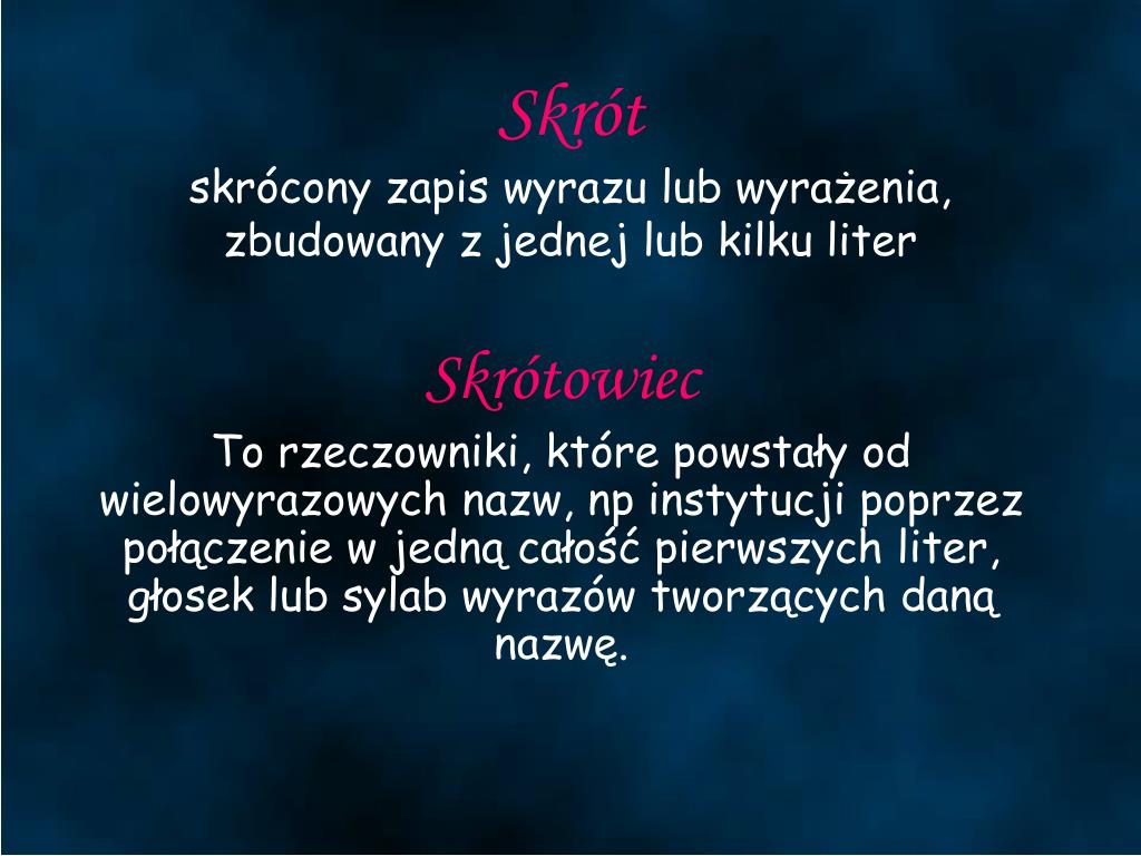 Wyrazy Podzielne I Niepodzielne Słowotwórczo PPT - Słowotwórstwo PowerPoint Presentation, free download - ID:3386654