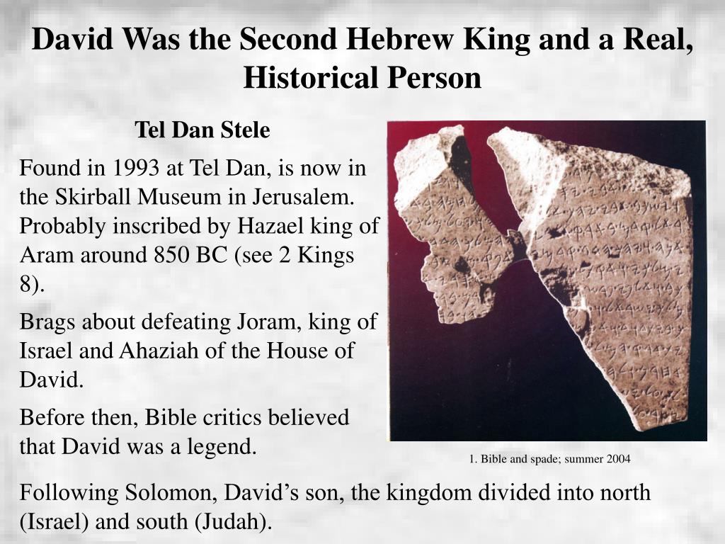 PPT Is the Bible Story Reliable? Evidence From Science, Archaeology