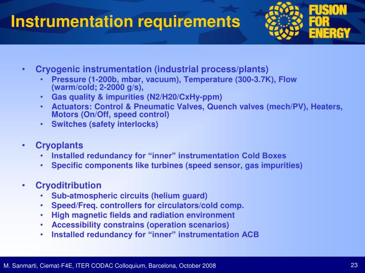 PPT ITER Cryogenic System PowerPoint Presentation ID3388421