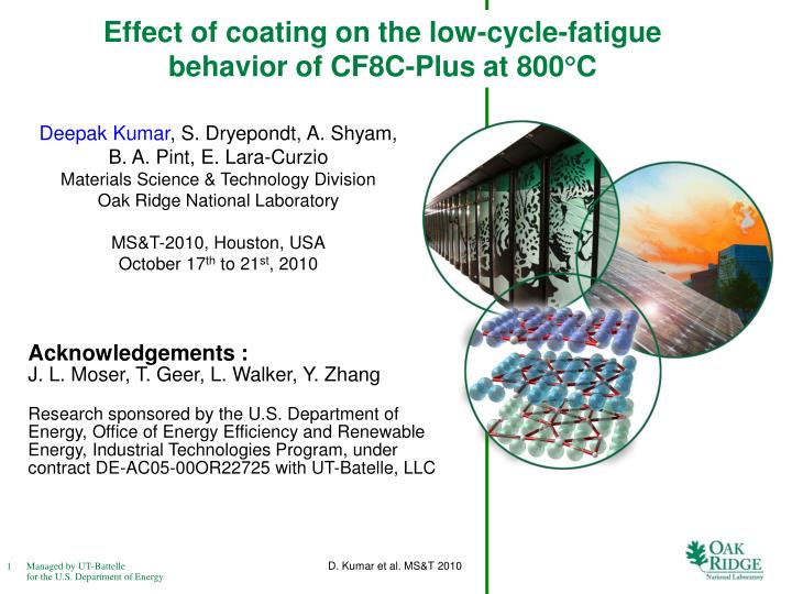 Ppt Effect Of Coating On The Low Cycle Fatigue Behavior Of Cf8c Plus At 800 C Powerpoint Presentation Id