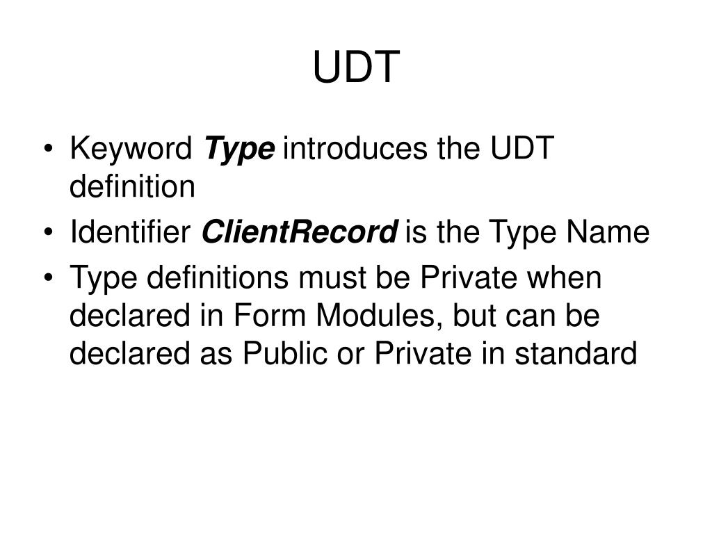 PPT - User-defined Data Types PowerPoint Presentation, Free Download ...